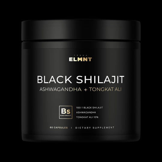 100x Strength Black Shilajit for Men w. 10% Tongkat Ali & Ashwagandha